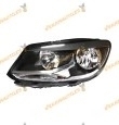 Faro Volkswagen Touran Caddy III Desde 2010 hasta 2015 electrico Lamparas H7 y H15 Izquierdo