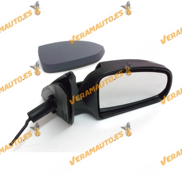 Espejo Retrovisor Opel Meriva De 2003 al 2010 Con Mando Mecanico Asferico Imprimado Derecho