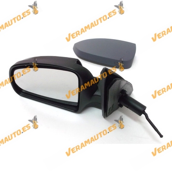 Rear view Mirror Opel Meriva from 2003 to 2010 with Mechanical Control Aspheric Printed Left