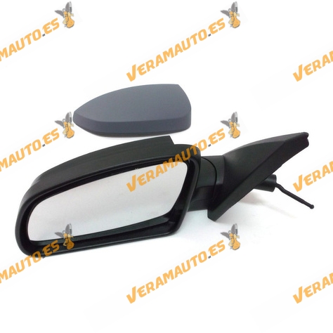 Espejo Retrovisor Opel Meriva De 2003 al 2010 Con Mando Mecanico Asferico Imprimado Izquierdo