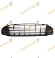 Rejilla Central De Paragolpes Peugeot 407 de 2004 a 2009 Delantera Negra