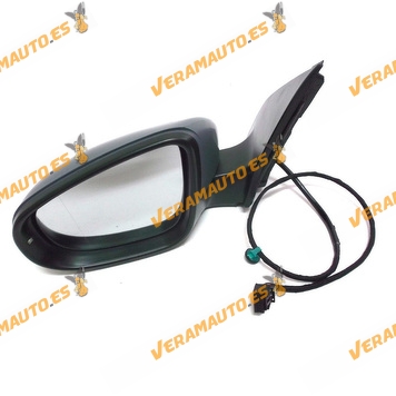 Rear view Mirror Volkswagen Golf VI from 2008 to 2014 Electric Thermic Turn Signal Printed 6 pins Left similar to 5K0857502
