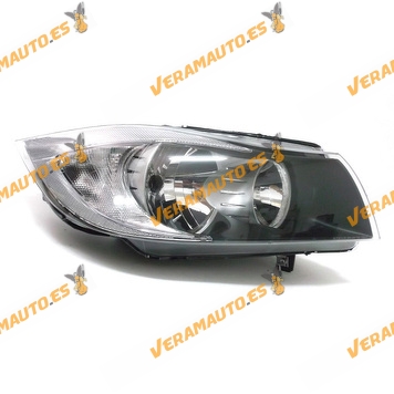 Faro Bmw E90 E91 Serie 3 Lamparas H7 y H7 Del 2005 Al 2009 Derecho Sin Motor