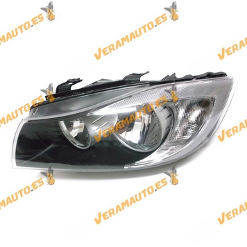 Faro Bmw E90 E91 Serie 3 Lamparas H7 y H7 Del 2005 Al 2009 Izquierdo Sin Motor