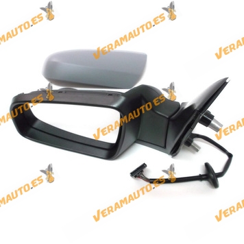 Espejo Retrovisor Opel Zafira De 2005 Al 2008 Con Mando Electrico Termico Imprimado Izquierdo