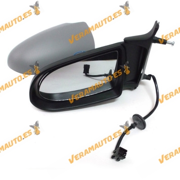 Rear view Mirror Opel Zafira from 1999 to 2005 with Electric Control Thermic Printed Left