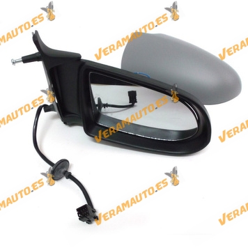 Espejo Retrovisor Opel Zafira De 1999 Al 2005 Con Mando Electrico Termico Imprimado Derecho