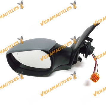 Espejo Retrovisor Peugeot 206 modelo CC Cabio de 1998 al 2009 electrico termico imprimado izquierdo