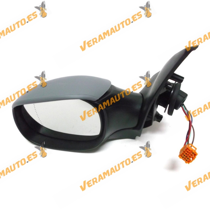 Espejo Retrovisor Peugeot 206 modelo CC Cabio 2003 a 2009 electrico termico imprimado izquierdo