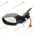 Espejo Retrovisor Peugeot 206 modelo CC Cabio 2003 a 2009 electrico termico imprimado izquierdo