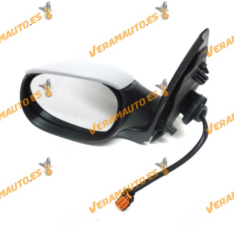 Espejo Retrovisor Peugeot 206 de 2003 al 2009 electrico termico imprimado izquierdo