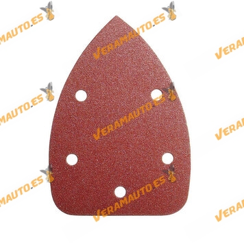 Delta replacement 140x100 mm with grain holes 40 | 80 | 120 | 180 | 240 | 10 pieces