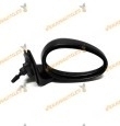 Espejo Retrovisor Derecho Rover 45 Del 2000 al 2005 Mecanico Negro
