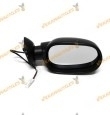 6001547523 Espejo Dacia Logan, 2004 a 2009, derecho, eléctrico,negro
