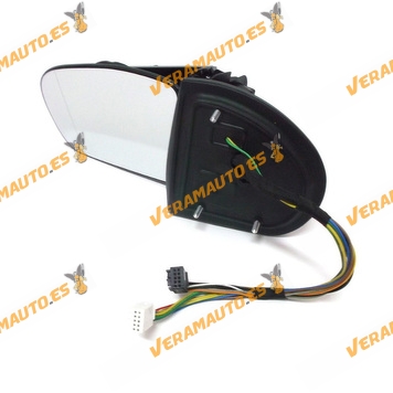 Rear view Mirror Mercedes W211 2002 to 2007 Electric Thermic Folding Turn Signal Light Luz Memory 8 and 7 Pins Left