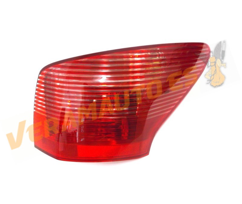 Piloto Peugeot 407 SW de 2004 al 2009 Trasero Derecho Station Wagon Modelo Ranchera sin Portalamparas OEM Similar 6351T3