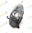 Faro Derecho Nissan Micra K12 de 2003 a 2007 | Fondo Negro | Sin Motor de Regulación | Para Lámpara H4 | OEM 26060-AX700