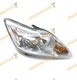 Faro Ford Focus derecho de 2007 a 2011 lamparas H7 y H1 fondo Cromado similar a 1521191 1568265