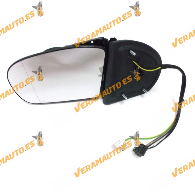 Cuerpo Espejo Retrovisor Mercedes W203 2000 a 2004 Electrico Termico Intermitente Abatible 9 Pins Izquierdo 2 Conexiones