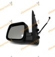 Espejo Retrovisor Citroen Nemo Fiat Fiorino y Qubo Peugeot Bipper Izquierdo electrico termico negro de 2008 en adelante