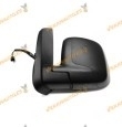 Espejo Retrovisor Citroen Nemo Fiat Fiorino y Qubo Peugeot Bipper Izquierdo electrico termico negro de 2008 en adelante