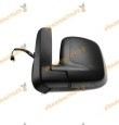 Espejo Retrovisor Citroen Nemo Fiat Fiorino y Qubo Peugeot Bipper derecho electrico termico negro de 2008 en adelante