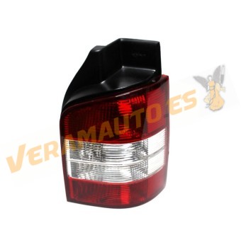 Piloto Volkswagen Transporter T5 2003 al 2014 trasero derecho modelo de 1 porton intermitente blanco sin portalamparas