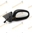 Espejo retrovisor Honda Civic de 1995 a 1998 derecho mecanico modelos 3 puertas negro 76200S03G04