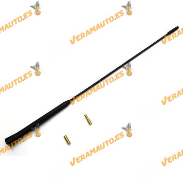 Flexible universal rubber antenne for vehicles 405 MM