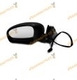 Espejo Retrovisor Skoda Fabia (5J) de 2007 a 2015 | Izquierdo| Eléctrico | Térmico | Carcasa Negra | 5 Pin | OE Similar 5J085750