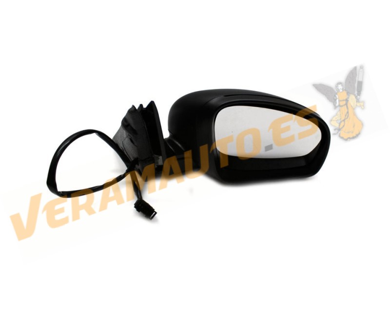 Espejo Retrovisor Skoda Fabia (5J) de 2007 a 2015 | Derecho | Eléctrico | Térmico | Carcasa Negra | 5 Pin | OE Similar 5J0857508
