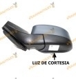 Espejo Retrovisor Ford Mondeo (BA7) de 2007 a 2010 | Izquierdo | Eléctrico | Térmico | Carcasa Imprimada | Con Luz de Cortesía |