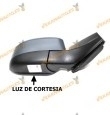 Espejo Retrovisor Ford Mondeo (BA7) de 2007 a 2010 | Derecho | Eléctrico | Térmico | Carcasa Imprimada | Con Luz de Cortesía | 6