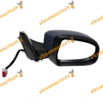 Espejo Retrovisor Ford Mondeo IV de 2007 a 2010 derecho electrico termico con luz de cortesia imprimado 1581926