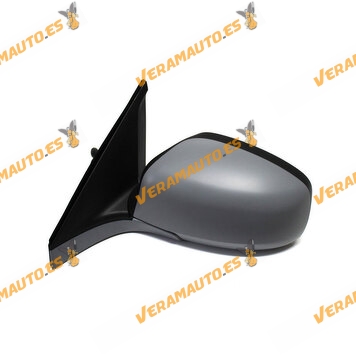 Espejo Retrovisor Suzuki Swift de 2005 a 2010, Mecanico, Imprimado (para pintar) Izquierdo