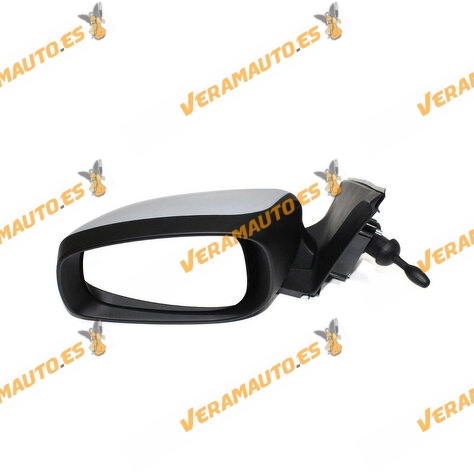 Espejo Retrovisor Suzuki Swift de 2005 a 2010, Mecanico, Imprimado (para pintar) Izquierdo