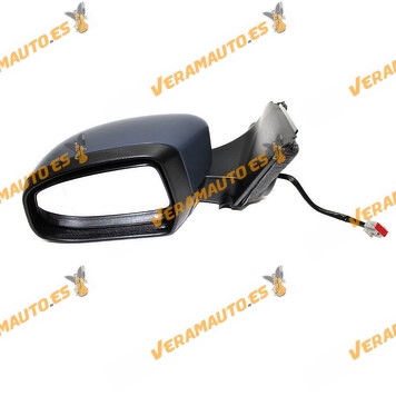 Espejo Retrovisor Ford Mondeo (BA7) de 2007 a 2010 | Izquierdo | Eléctrico | Térmico | Carcasa Imprimada | OE Similar 1701724