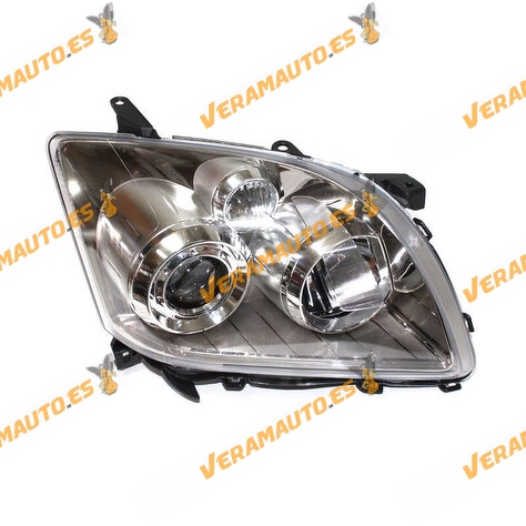 Faro Toyota Avensis de 2006 a 2008 Derecho Electrico Lamparas H7 y H1 Similar a 8113005194