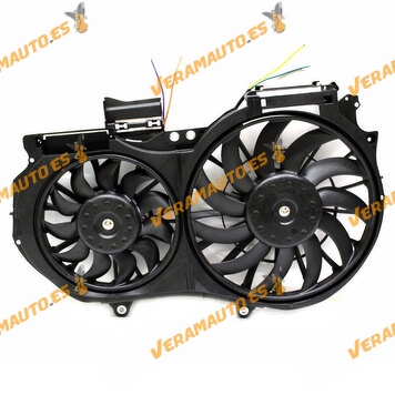 Radiator Fan Audi A4 from 2000 to 2008 | 2.4 3.0 3.2 V6 engines | OEM Similar to 8E0121207D