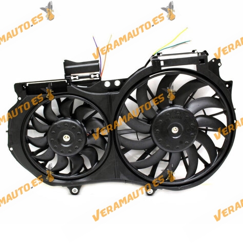 Pantalla Con Electroventiladores Audi A4 de 2000 a 2008 | Motores 2.4 3.0 3.2 V6 | OEM Similar a 8E0121207D