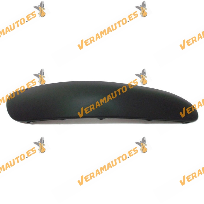 Moldura Citroen C3 Paragolpes Delantera Derecha Negra 2002 a 2005