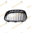 Rejilla de Frente Bmw Serie 1 E87 E81 2007 a 2013 delantera izquierda abierta cromada cromada negra 51137179655