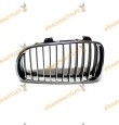 Rejilla de Frente Bmw Serie 1 E87 E81 2007 a 2013 delantera izquierda abierta cromada cromada negra 51137179655