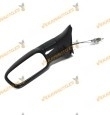 Espejo Retrovisor Seat Inca Volkswagen Caddy De 1993 Al 2004 Con Mando Mecanico Izquierdo