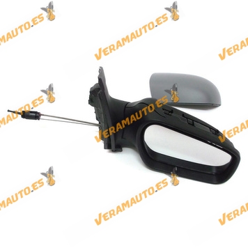 Rear view Mirror Ford Focus II from 2004 to 2007 Mechanical Right Printed similar to 1373380