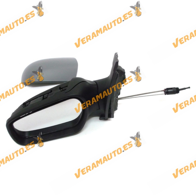 Espejo Retrovisor Ford Focus Del 2005 Al 2007 Con Mando Mecanico Izquierdo Imprimado similar 1376304