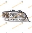 Faro DL Audi A6 H7 Y H1 Derecho 1997 Al 2001 Sin Lampara Intermitente