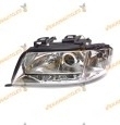 Faro Delantero Audi A6 Lamparas H7 Y H1 Izquierdo Modelo 1997 Al 2001 Sin Optica Para Lampara Intermitente