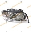Faro DL Audi A6 H7 Y H1 Derecho 1997 Al 2001 Con Lampara Intermitente
