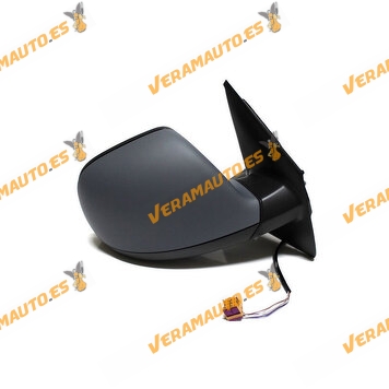 Espejo Retrovisor Volkswagen T5 Multivan de 2009 en adelante Electrico Termico Imprimado Conector de 5 pins Derecho